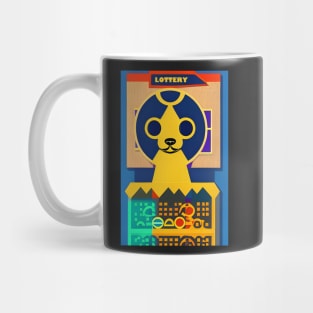 Dog Lottery ticket design Mug